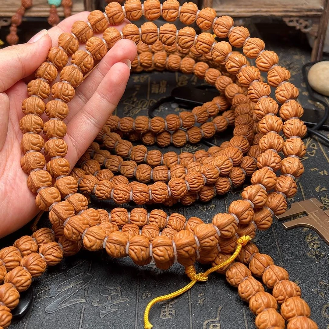 桃核吊坠小金豆72