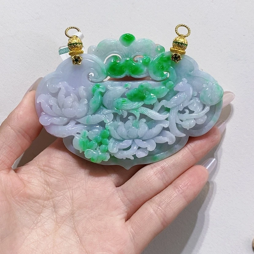 【闪购商品】翡翠未镶嵌颈饰