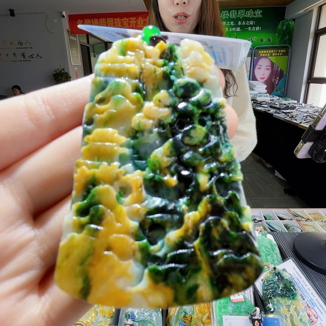 颈饰未镶嵌翡翠翡翠