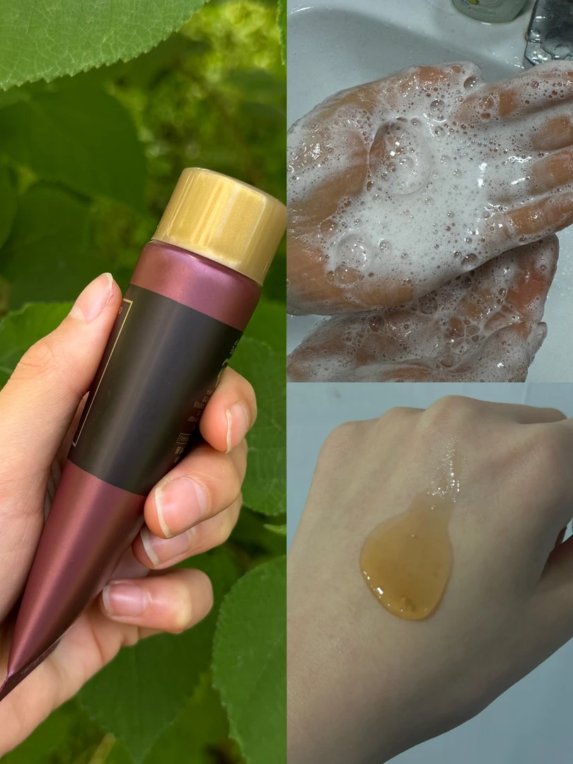 （红胖子! 干皮首选洗面奶！）泡泡丰富 男女都可以洗