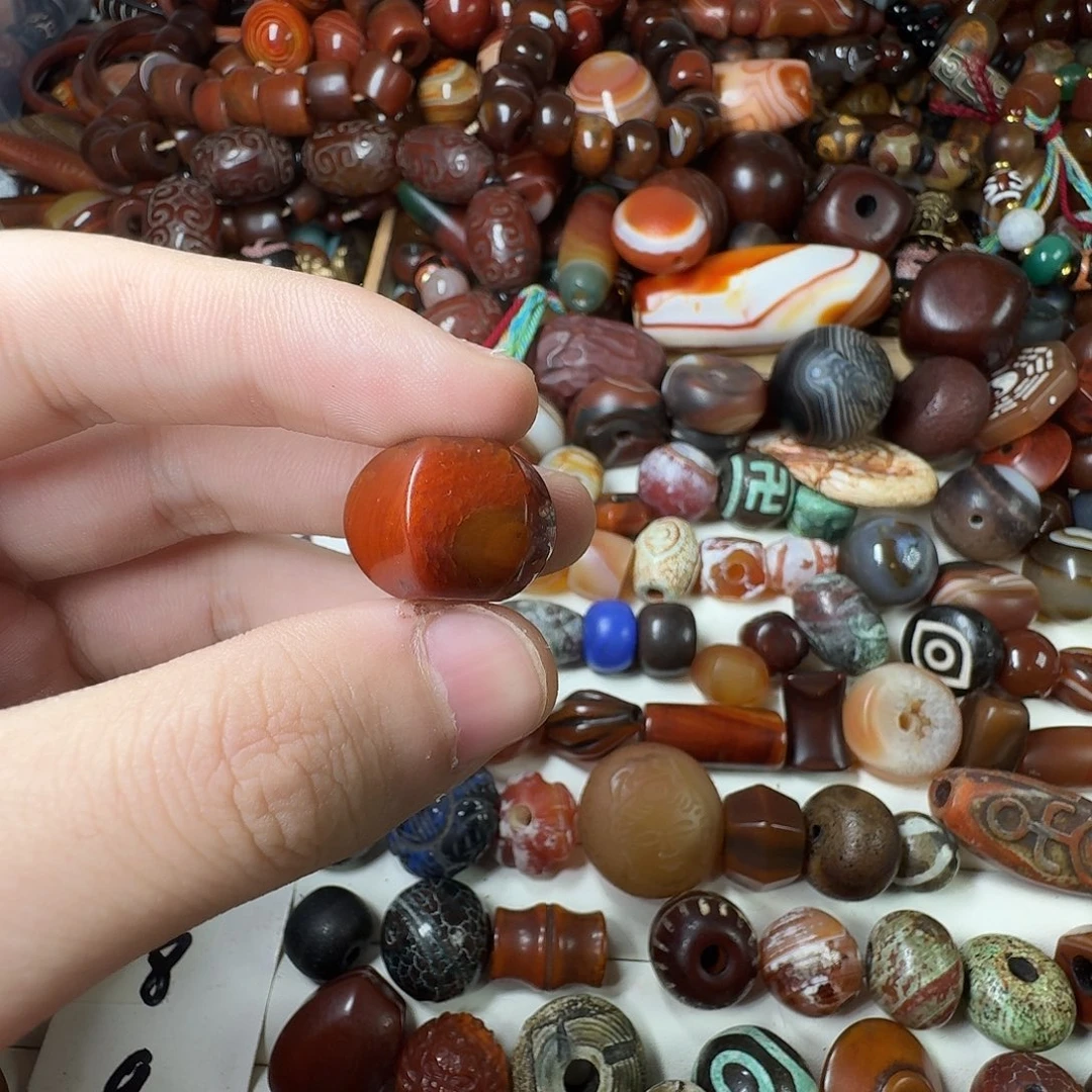 玛瑙/玉髓未镶嵌纯天然玛瑙珠子