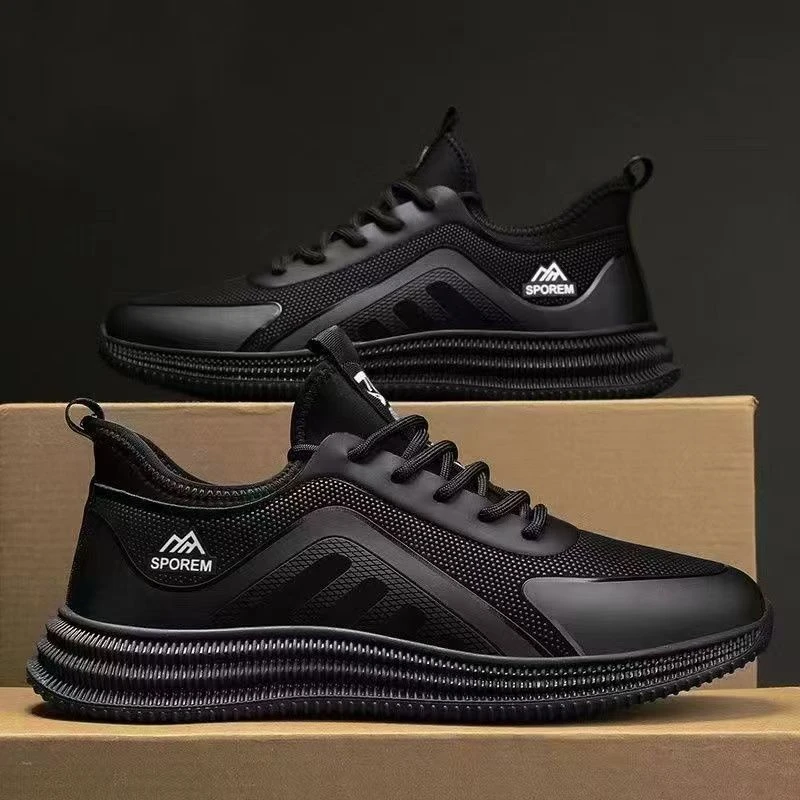 2025潮流透气休闲鞋百搭软底运动鞋防滑耐磨舒适防臭鞋散步鞋-K