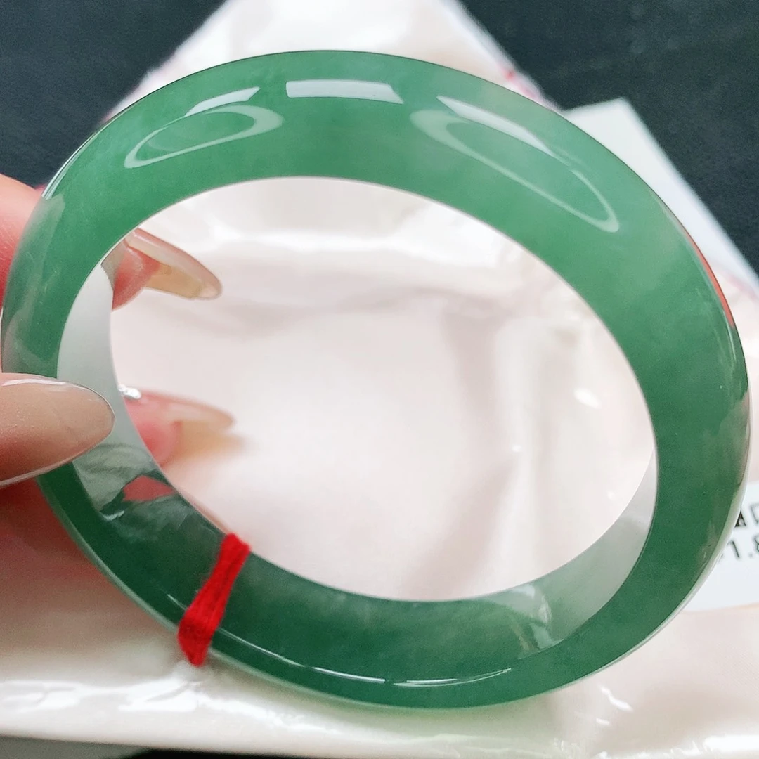 未镶嵌手镯翡翠大**呀完美58