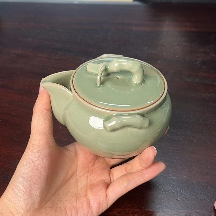 龙泉云间青瓷小米茶器