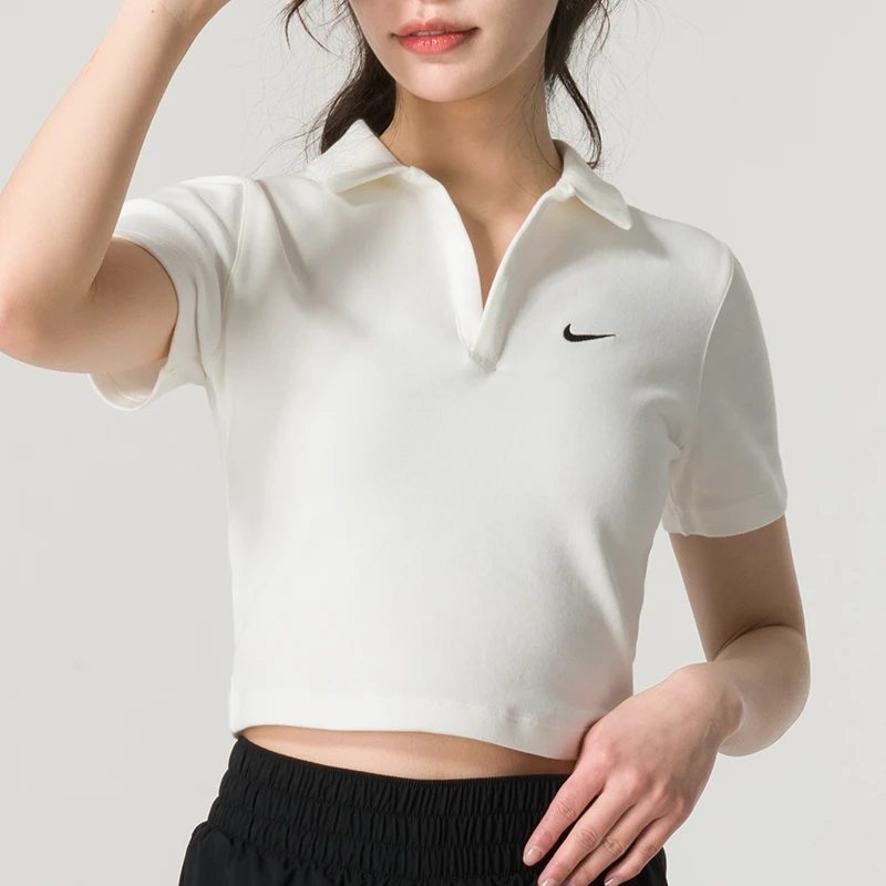 Nike耐克女款短袖2025夏季新款欧若风运动服休闲POLO衫T恤DV7885