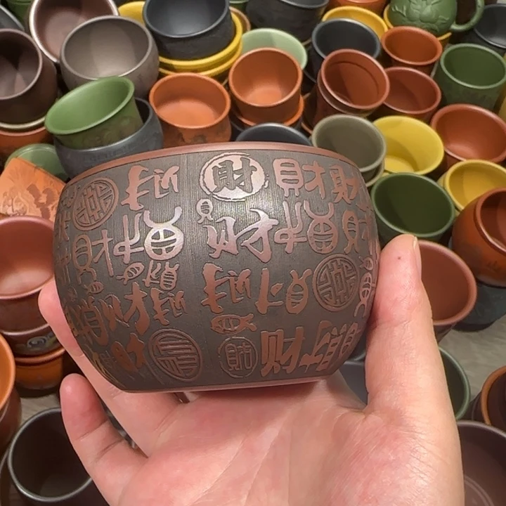 茶杯紫砂全手工紫砂