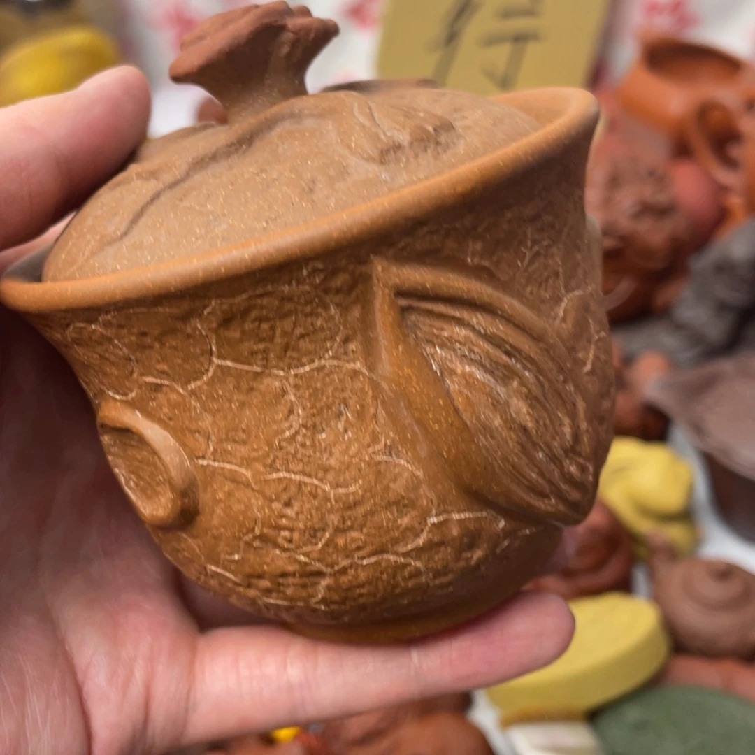 紫砂茶宠紫砂瑕疵