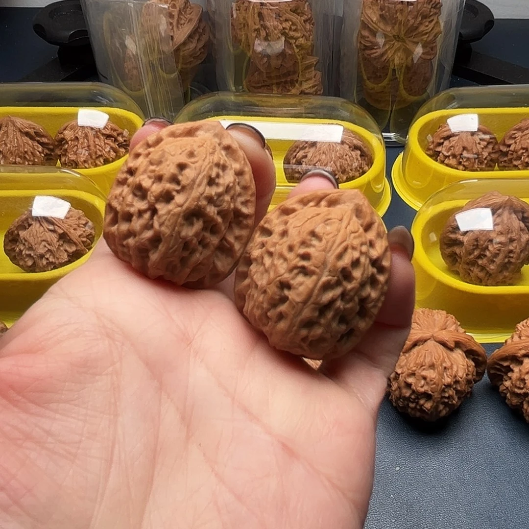 核桃30.8尺寸精配小玉扇