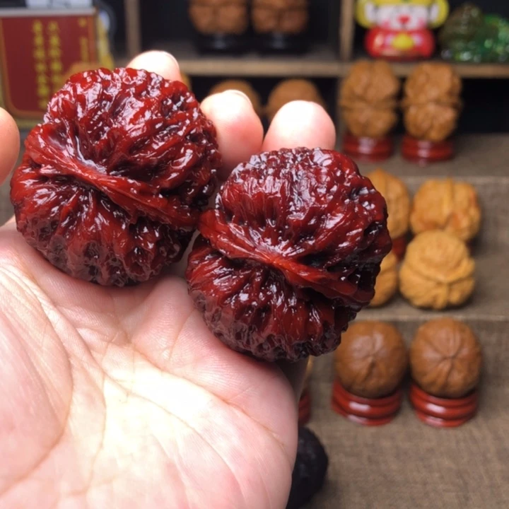 把件文玩核桃26龙鳞战甲45