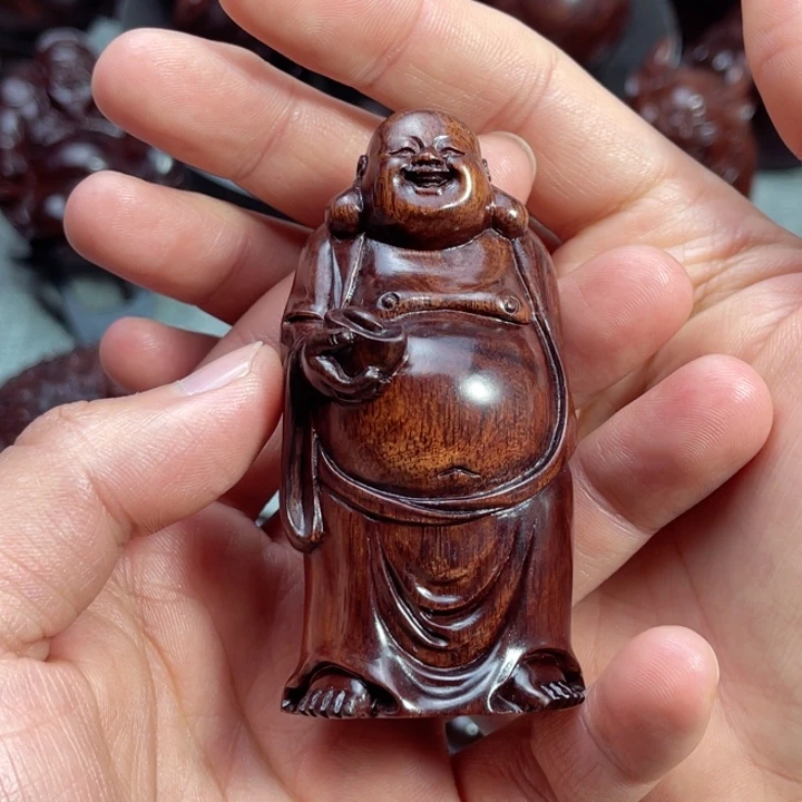 把件黄花梨/降香黄檀弥勒