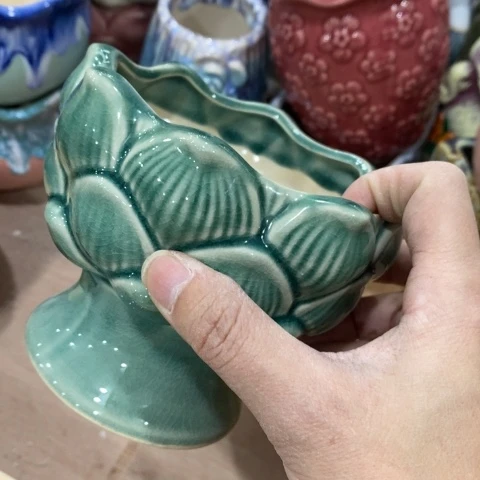 陶瓷D火锅绿色1122222