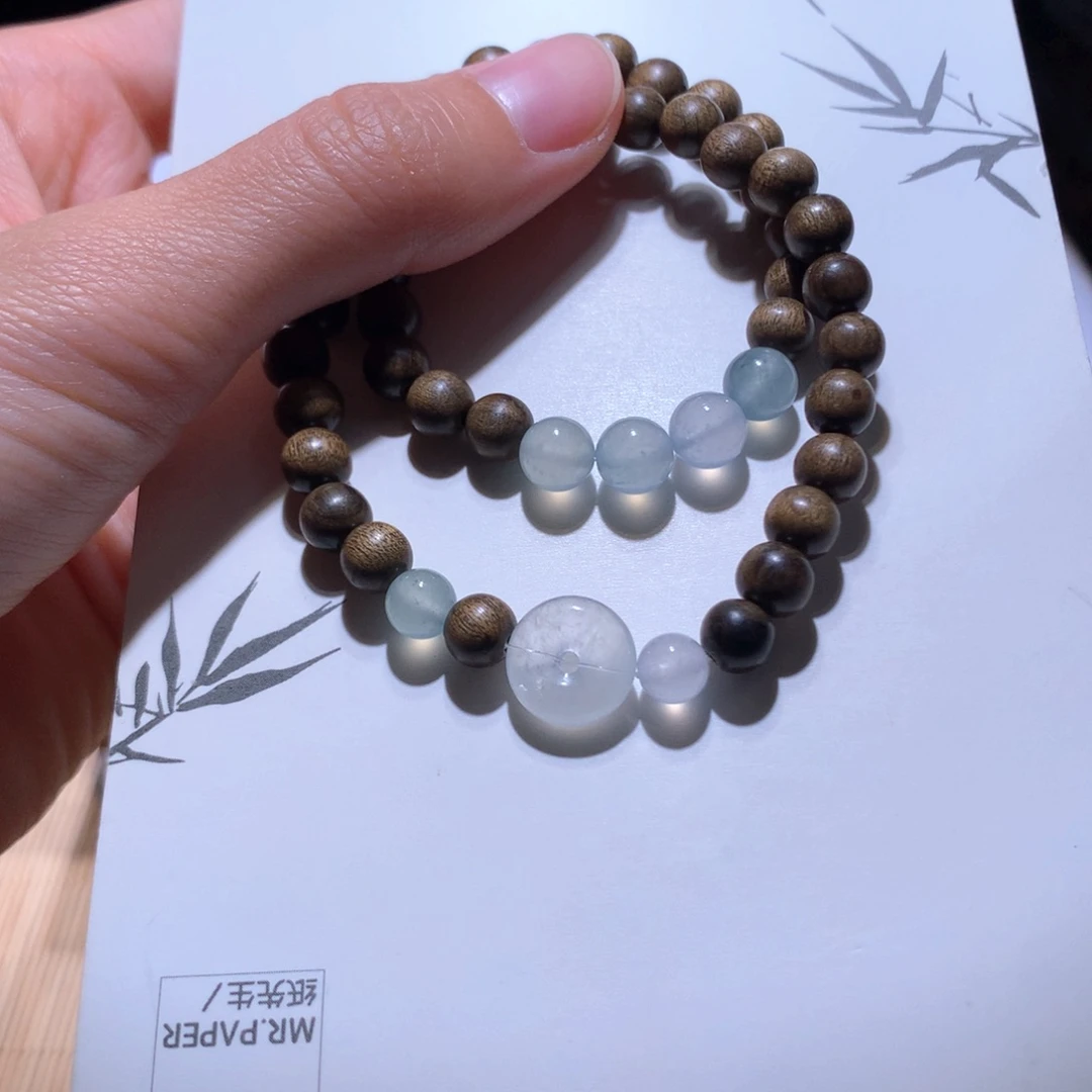 翡翠散珠清冷色系卡6.3～7.4