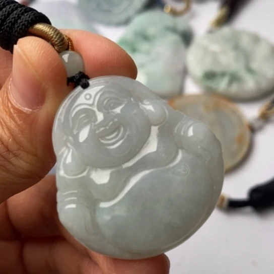 翡翠未镶嵌挂件翡翠