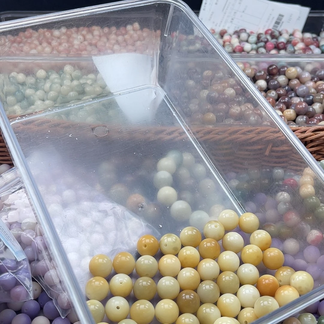 白玉菩提吊坠B/16mm/13颗微瑕