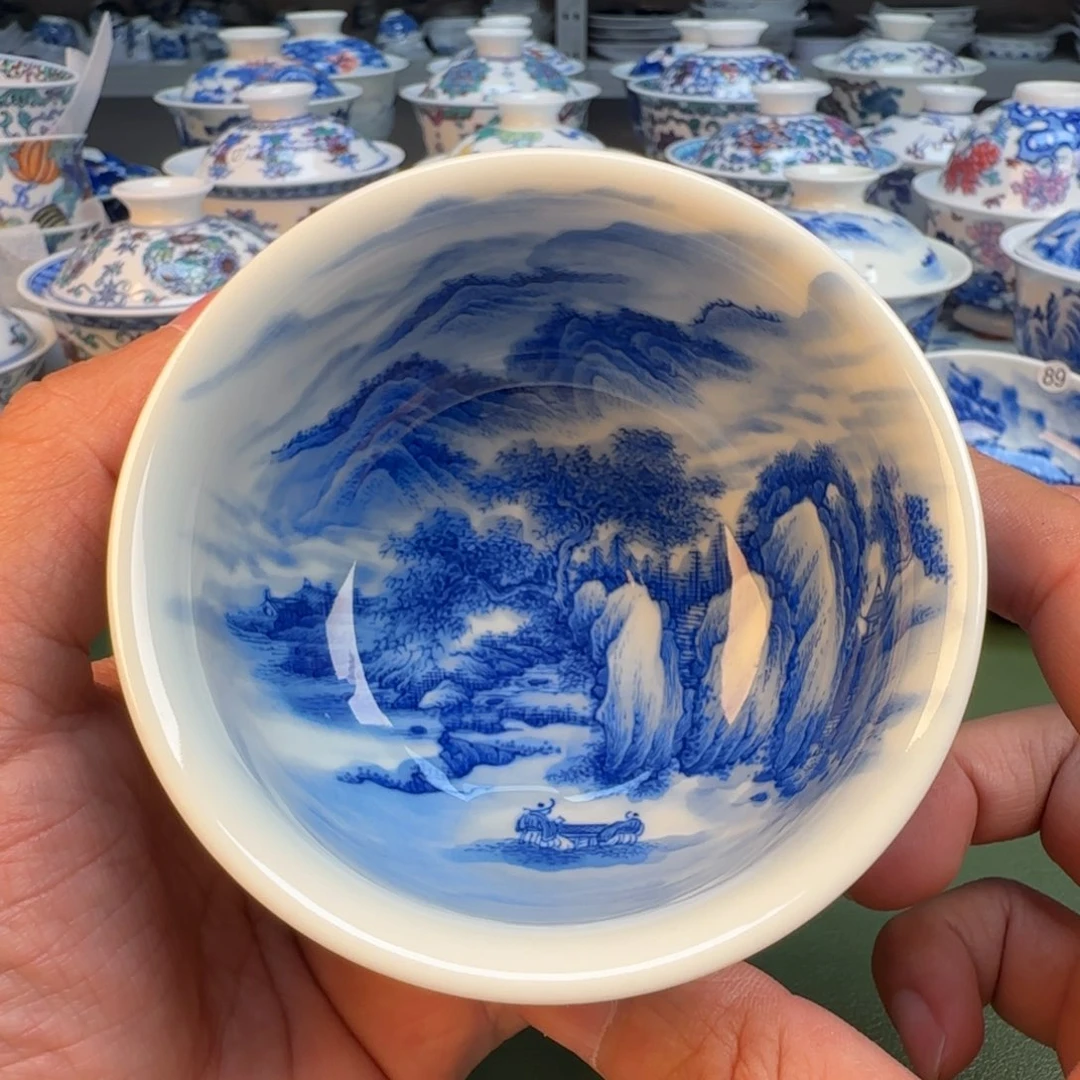 纯手工纯手绘茶具114