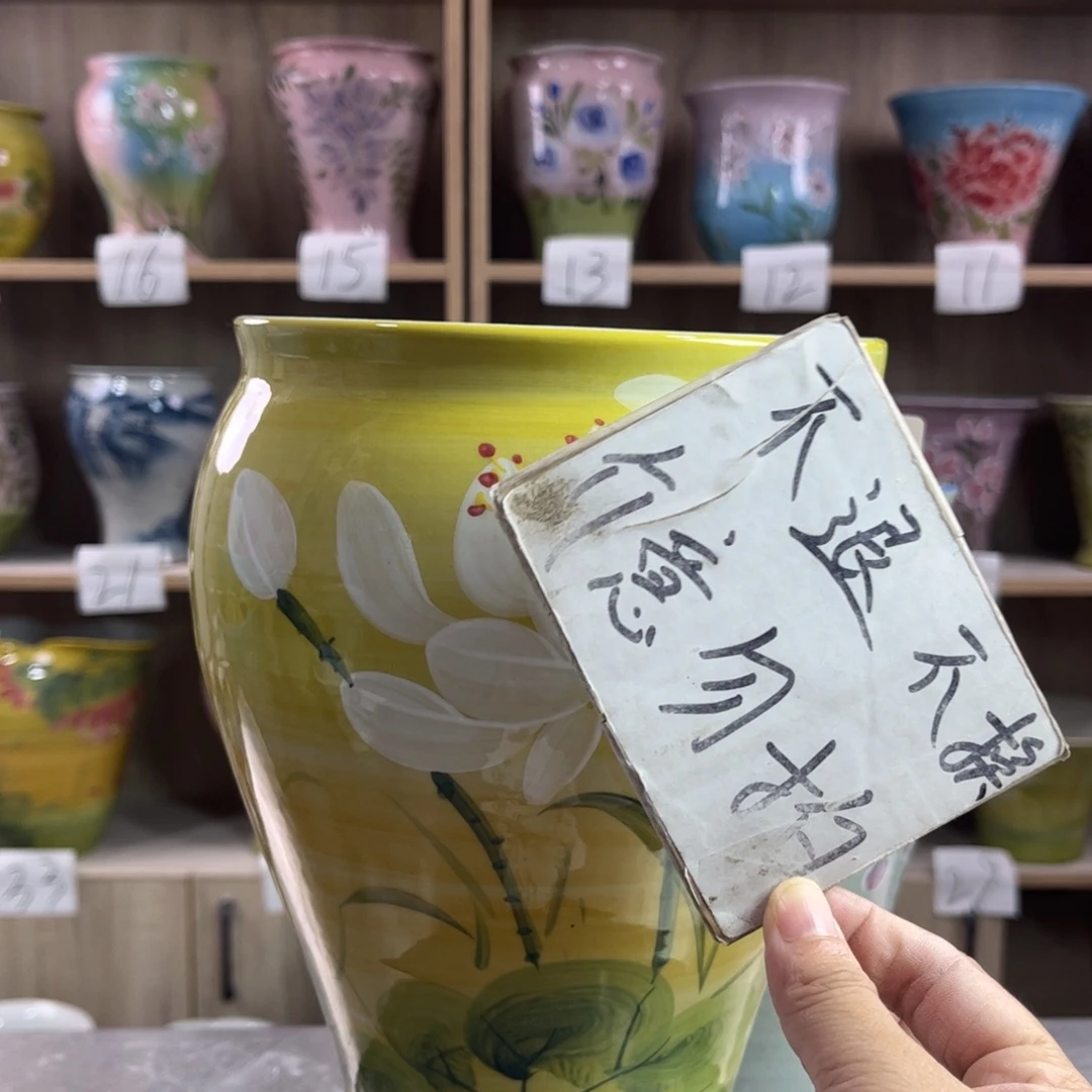 ****灵景德镇陶瓷花盆花盆