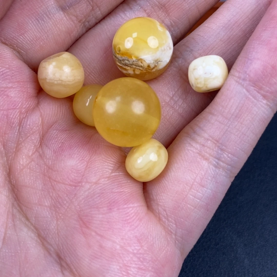 琥珀未镶嵌裸石微瑕2