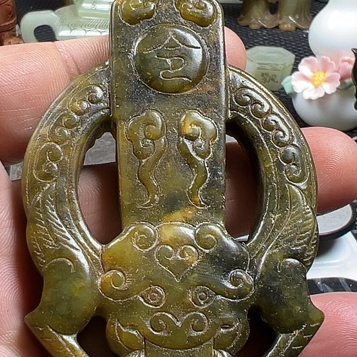 韩***恒和田玉（糖玉）未镶嵌挂件