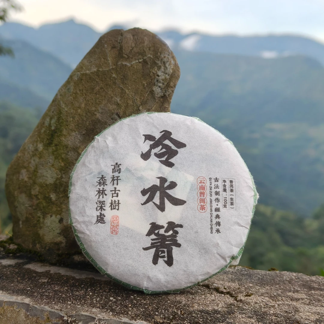 野韵通透茶气足 · 大雪山冷水箐高杆古树纯料 · 2025年头春生茶