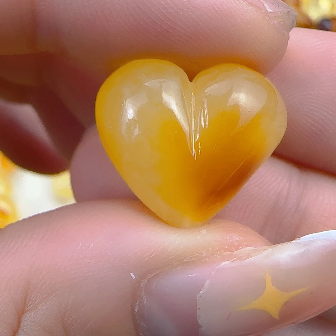 未镶嵌琥珀珠宝奇石全品18.5*16.1*9.3mm