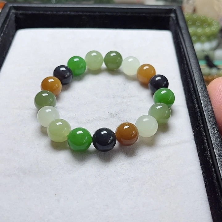 和田玉手链未镶嵌窝****