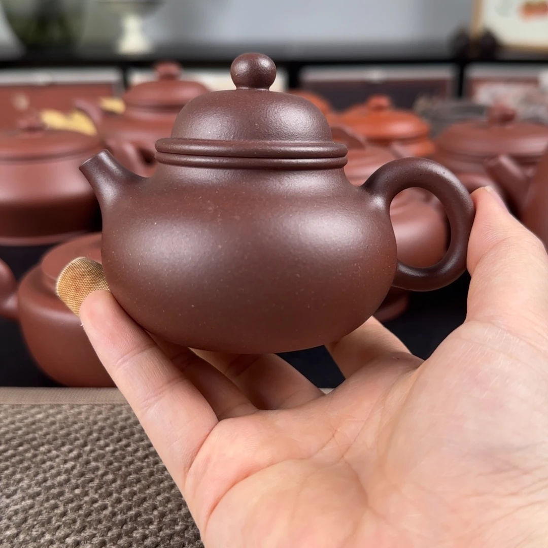 不***T茶壶紫砂微瑕容天