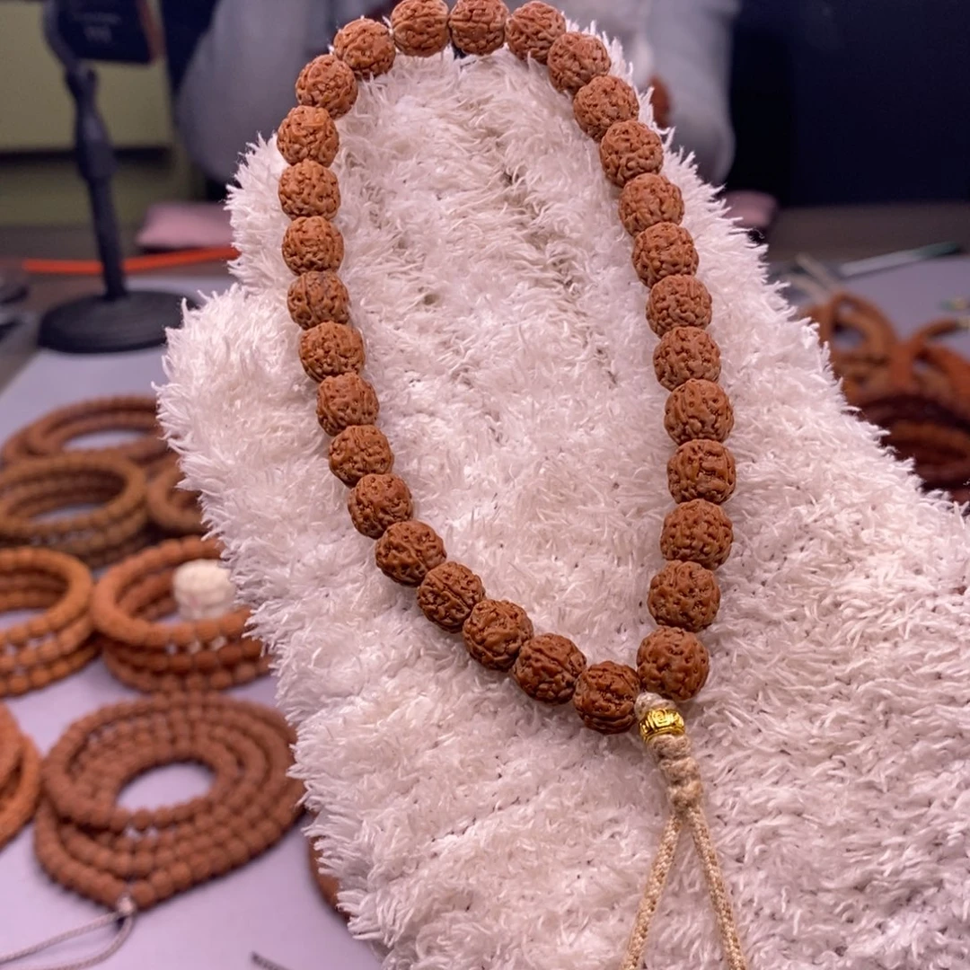 手串金刚菩提闷敦盘龙尺寸9.6