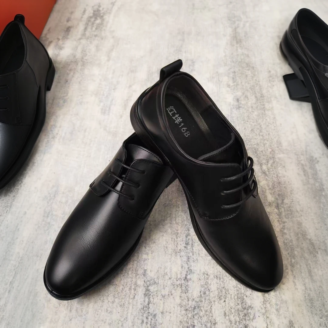 【头层牛皮断码清仓】专属真皮软底牛皮商务休闲英伦正装透气舒适鞋