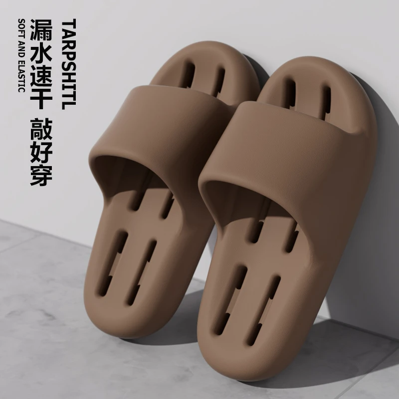 浴室拖鞋女室内家居厚底防滑镂空速干卫生间洗澡专用漏水凉拖鞋男