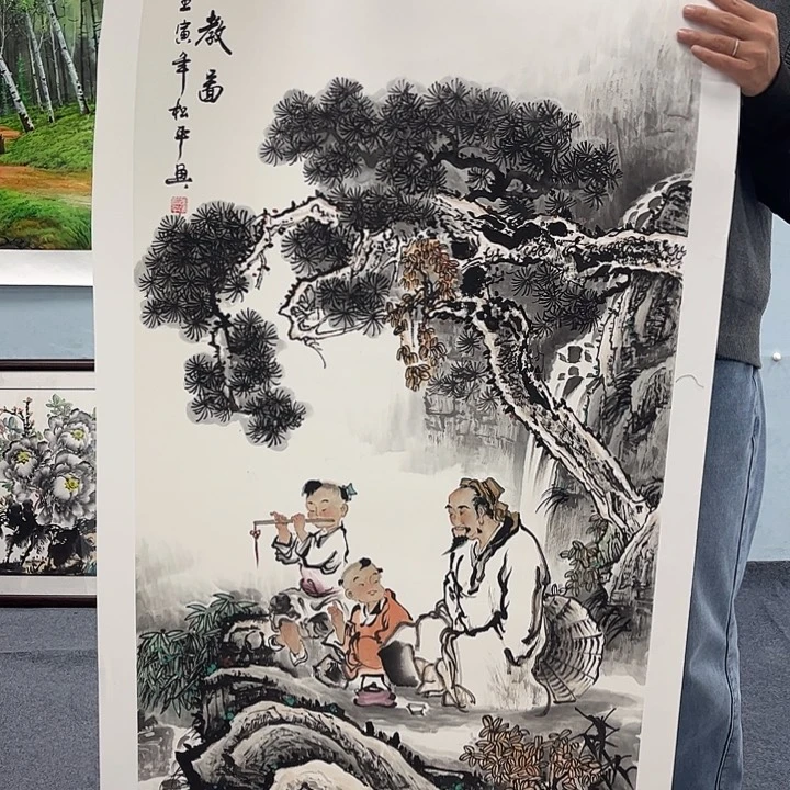 国画纯手绘国画大捡漏！