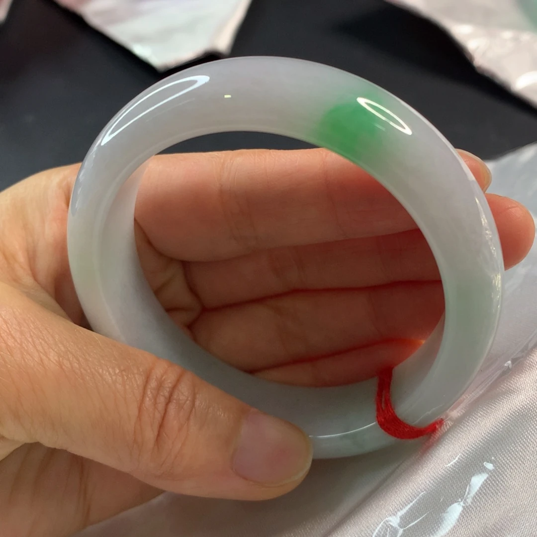 翡翠未镶嵌手镯翡翠手镯57