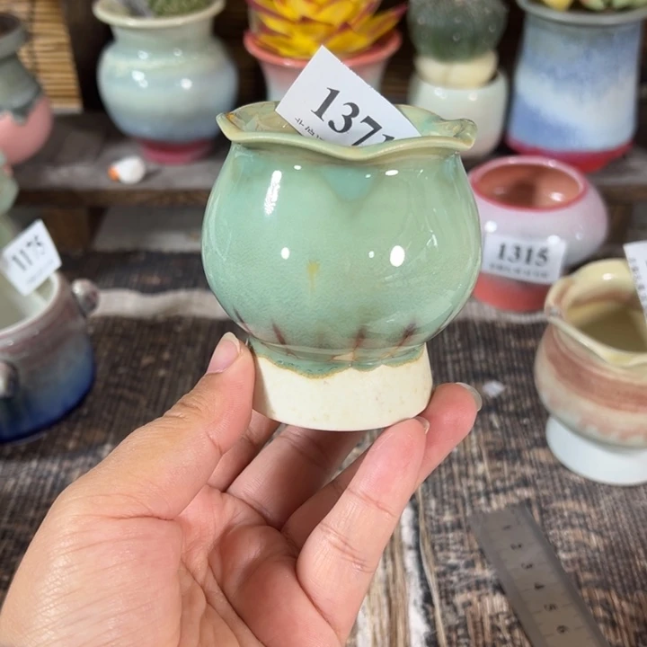 口5高7 手工花盆满30包邮