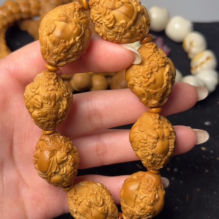 橄榄核手串百鬼钟馗