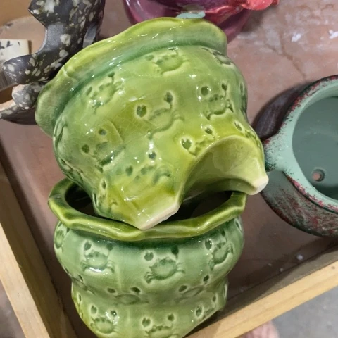 381绿色两个1331313陶瓷
