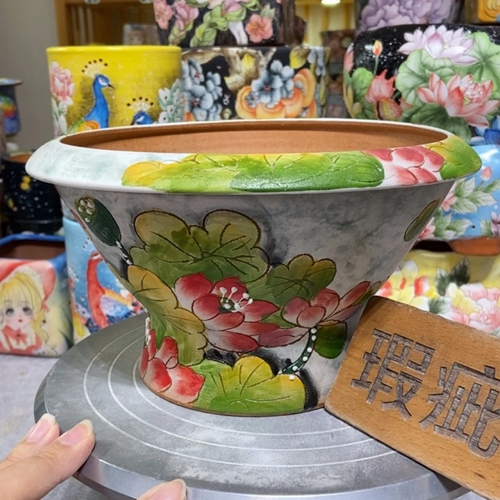 景德镇艺术手绘作品