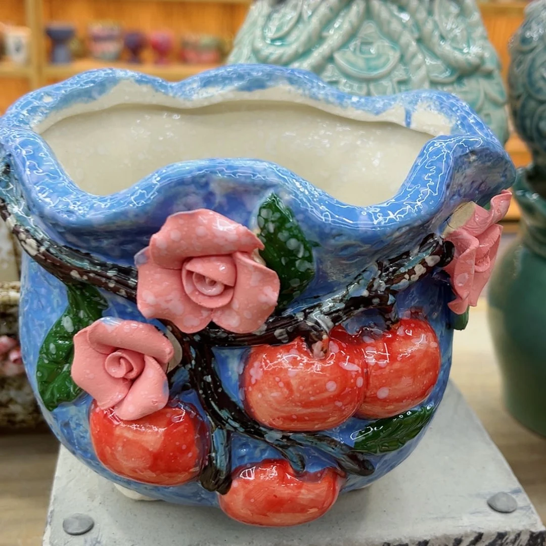 【闪购商品】陶瓷花盆