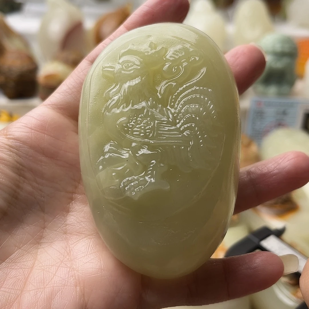 石材古青石不退换鸡