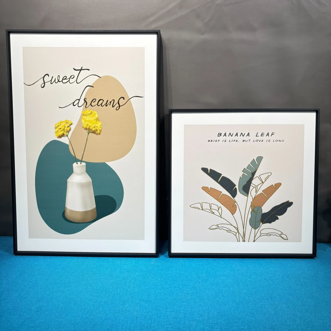 高端皮雕装饰画客厅沙发背景墙现代简约风格双联大气创意062