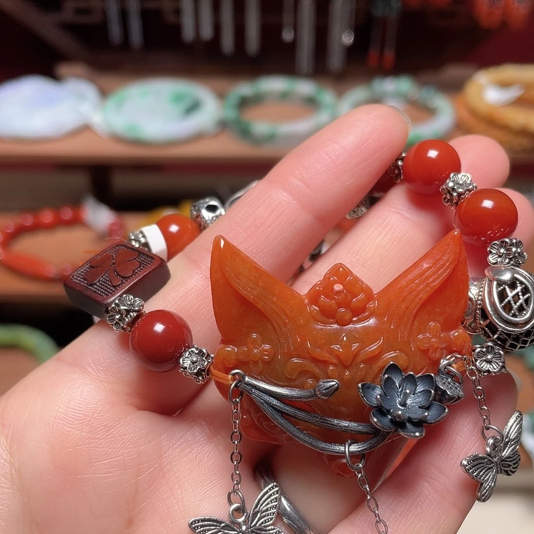 翡翠未镶嵌手链饰品