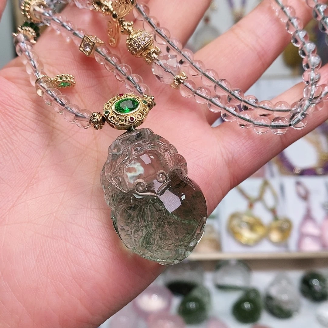 未镶嵌吊坠(赠链)水晶