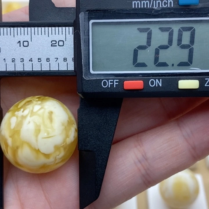 未镶嵌琥珀裸石蜜蜡圆珠