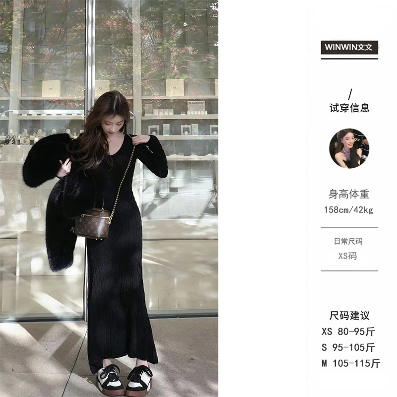 【温柔小姐姐秋冬2.0】热卖升级返场～文文私服连衣裙WWD3LYQ4330