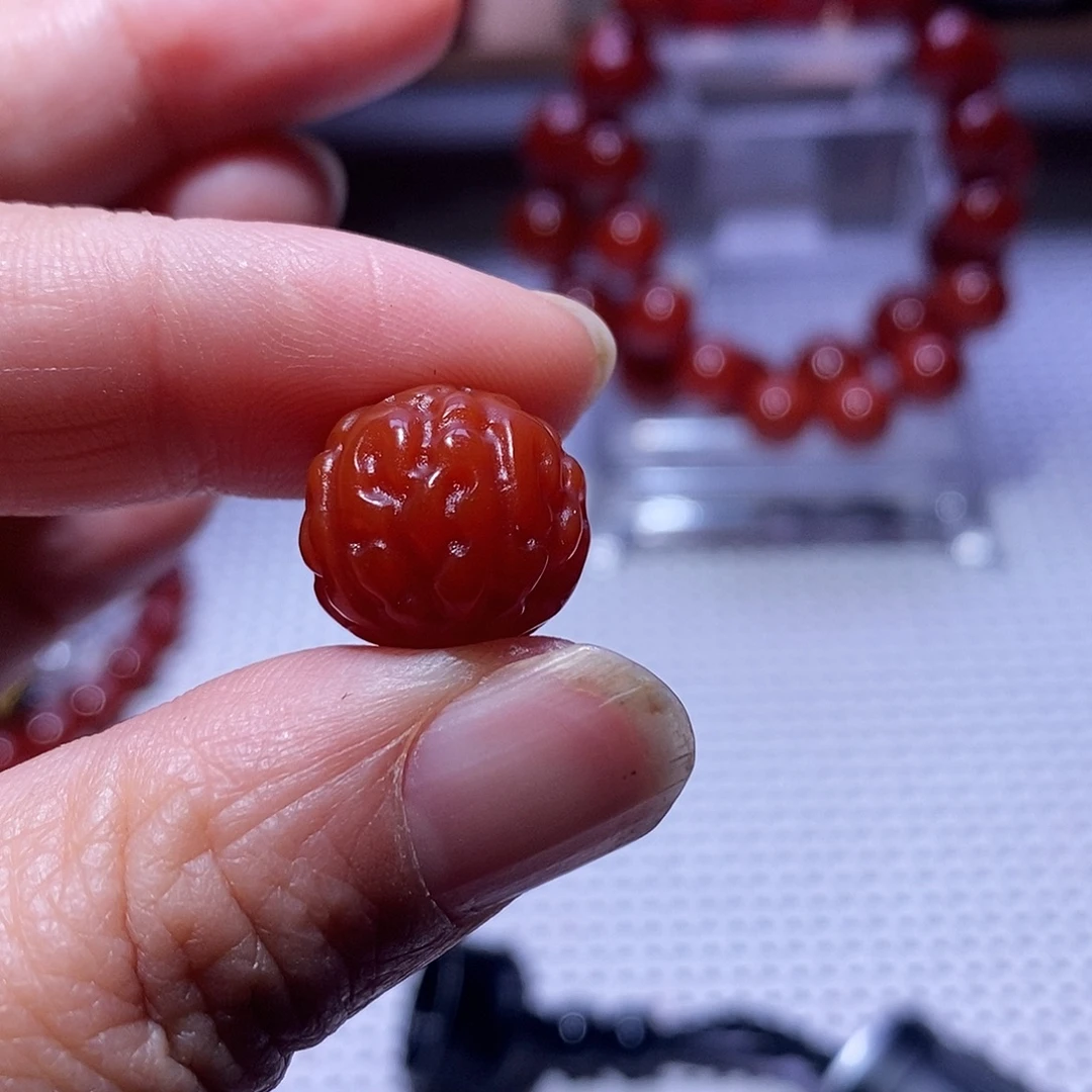 南红玛瑙未镶嵌金刚卡15