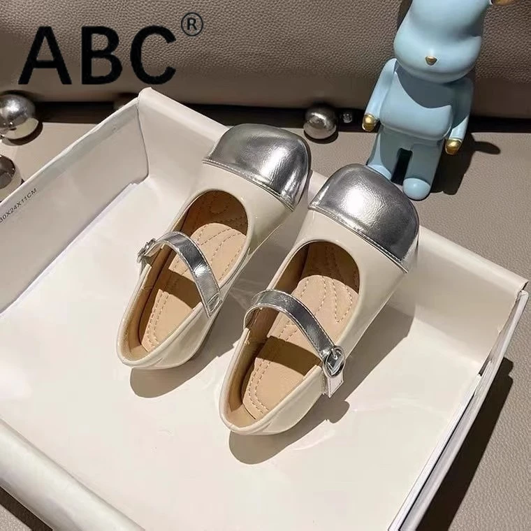 ABC女童鞋子2025春秋季新款玛丽珍皮鞋小香风儿童超软单鞋公主鞋