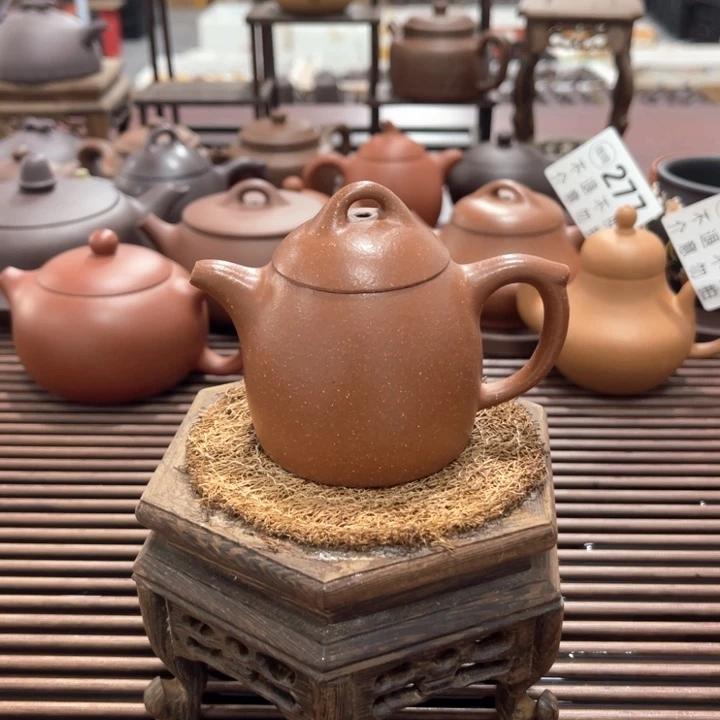 茶壶紫泥微瑕宜兴紫砂