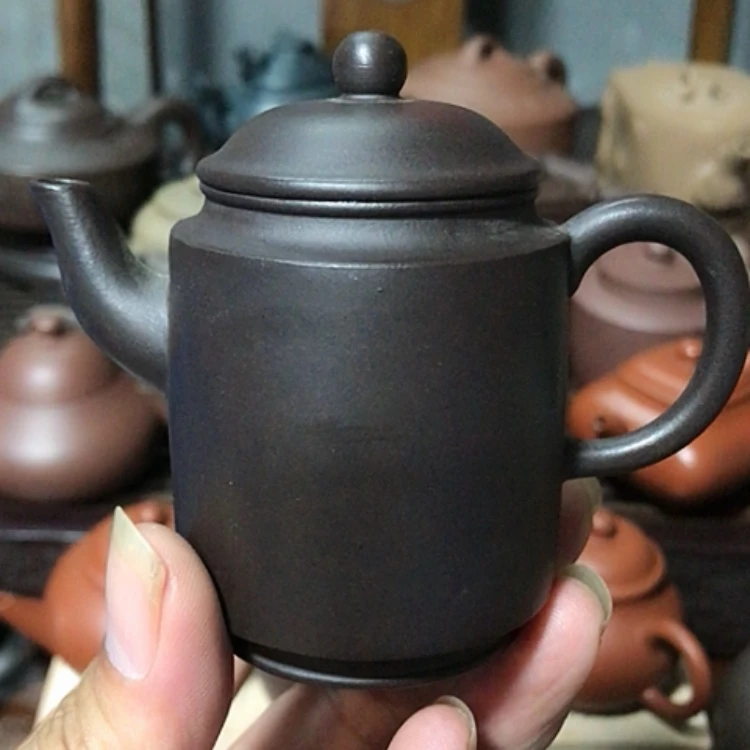 【闪购商品】茶壶紫砂真*这么早起床没有什么不好意思