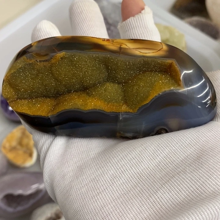 珠宝半成品未镶嵌紫晶