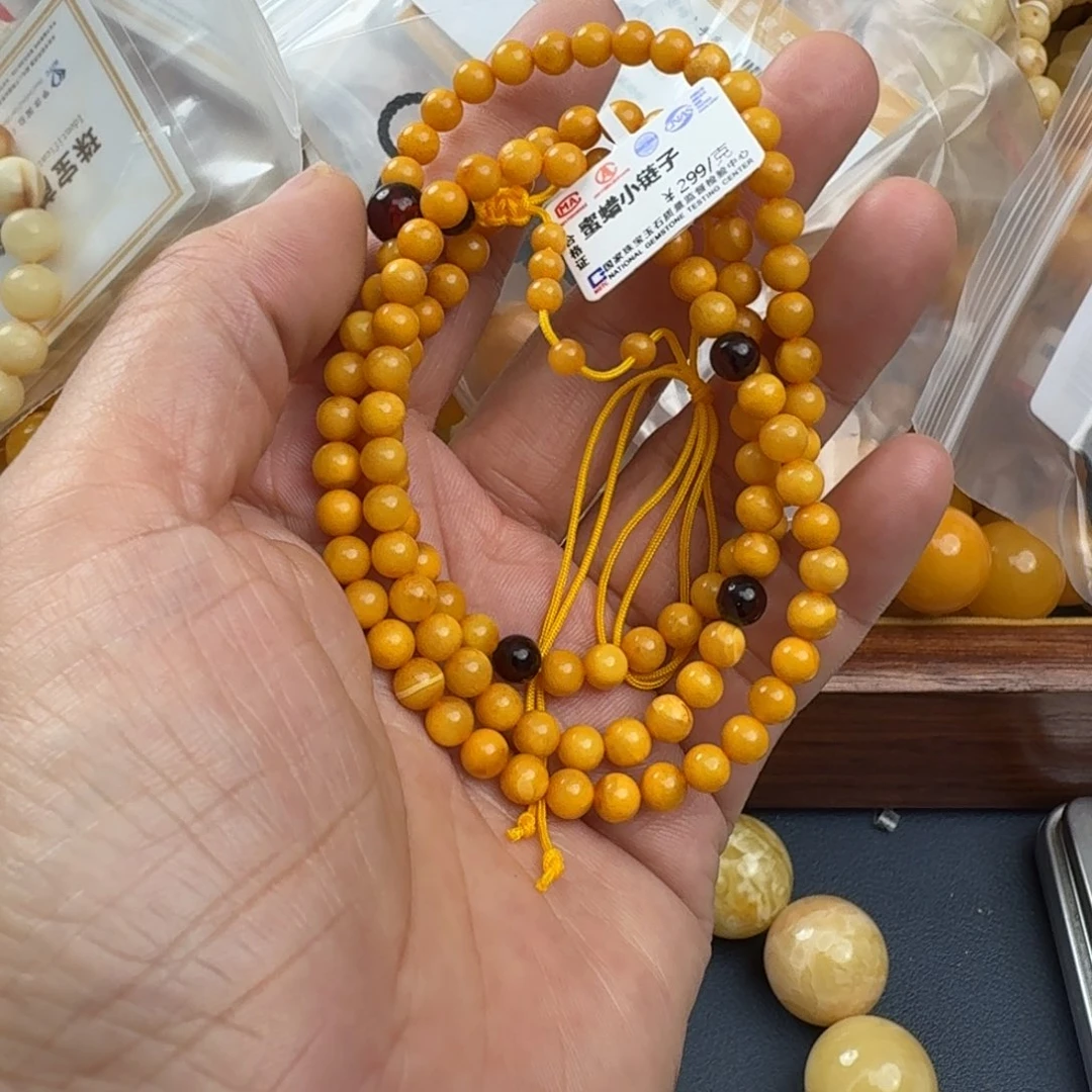 琥珀未镶嵌珠宝奇石