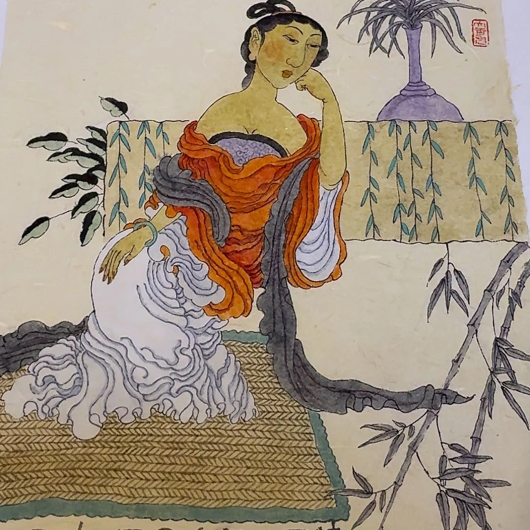 国画高老师作品画作画画作