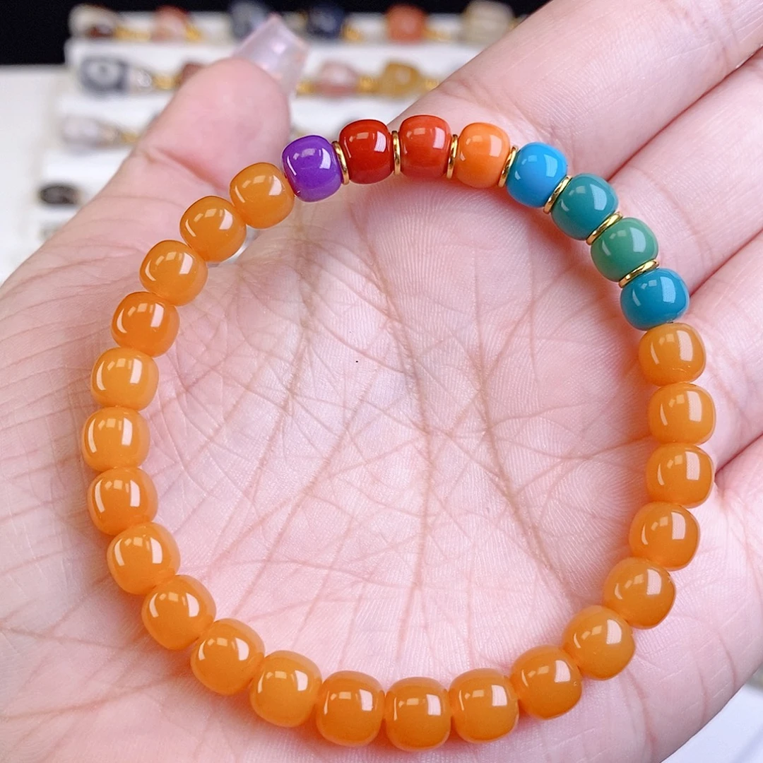 树脂制品彩虹7mm单圈